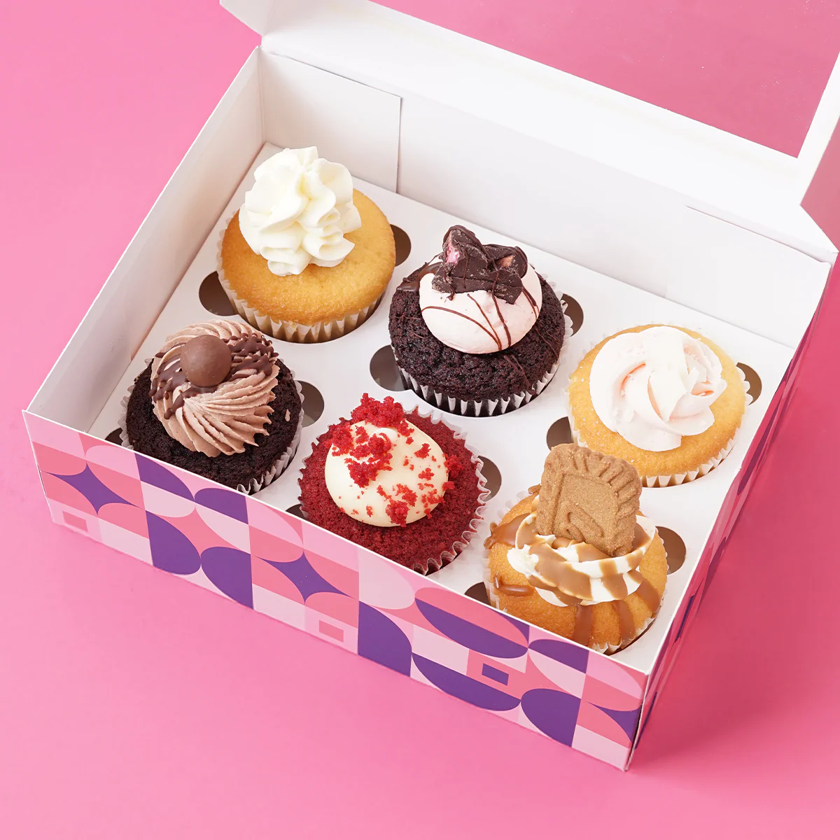 Box of 6 Cupcakes